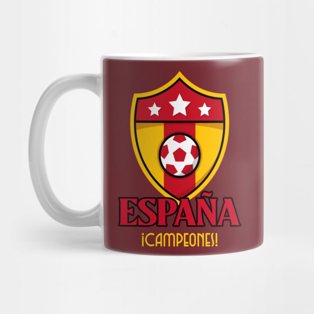 Espana Soccer Football Spain Spanish by Tip Top Tee's